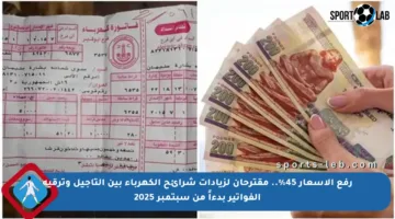 رفع الأسعار 45%.. مقترحان لزيادات شرائح الكهرباء بين التأجيل وترقية الفواتير بدءاً من سبتمبر 2025